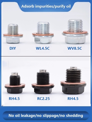 Magnetische Ölpan-Abflussschraube Stecker M14x1.5 M12x2.25 für AC SCHNITZER X6 E71 SUV 08-14