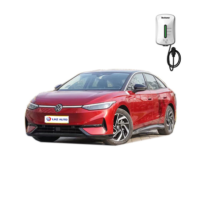 2024 Volkswagen ID7 Long Range Pure Electric Limousine mit einer Batteriekapazität von 84,8 kWh Grün