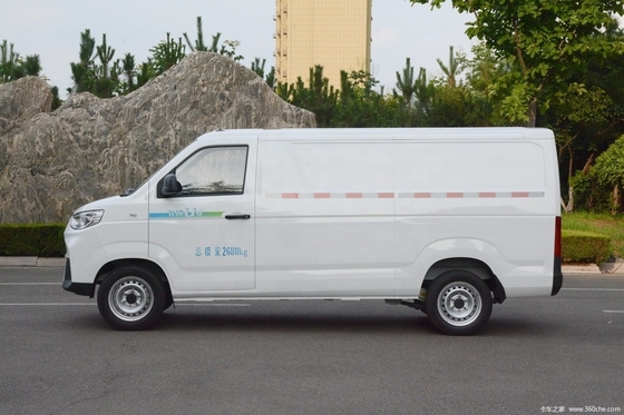 Elektrischer Mini-Lkw mit Macpherson-Hinterfederung und Multifunktionslenkrad