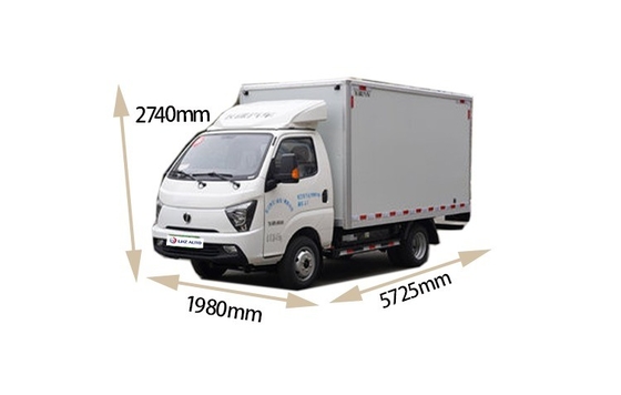 FeiDi Ditu EF3 rein elektrischer Mini-Truck mit langer Ausdauerbox und geräumigem Innenraum