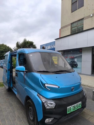 Elektrischer Minivan Feidie Autos Q2V 2-Sitzer Elektrischer Van Gebrauchtwagen 290 km Energiefahrzeug