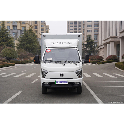 Erschwinglicher 3,5 Tonnen Box-Typ Kleiner rein elektrischer Lkw mit einer Box Weiß 4010*1850*1650
