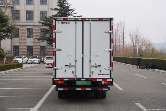 Erschwinglicher 3,5 Tonnen Box-Typ Kleiner rein elektrischer Lkw mit einer Box Weiß 4010*1850*1650