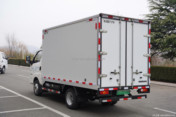 Erschwinglicher 3,5 Tonnen Box-Typ Kleiner rein elektrischer Lkw mit einer Box Weiß 4010*1850*1650
