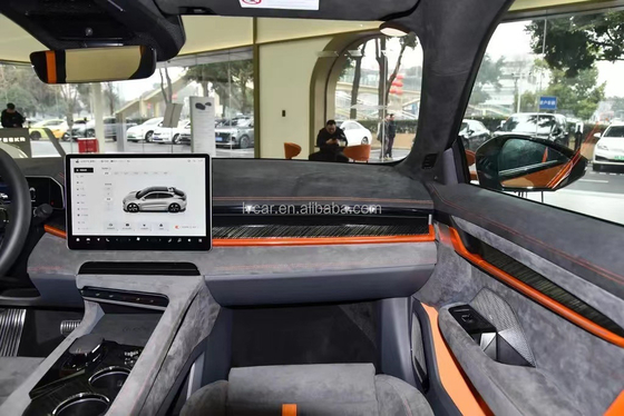 s 2023 Markt Elektroauto Zeerk X 001 mit LED-Scheinwerfer und Anti-Pinch-Frontfenster