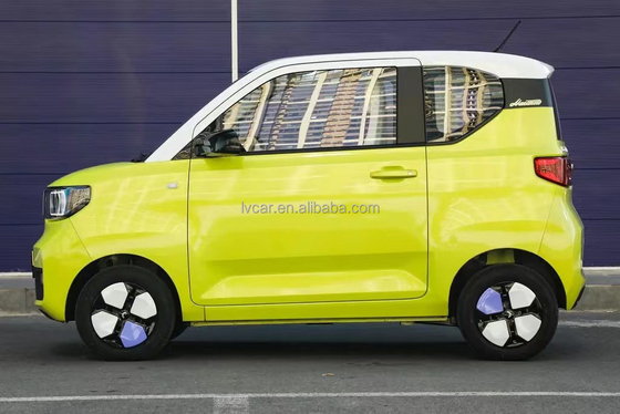120-170Km Kreuzfahrt Reichweite Wuling Mini Elektroauto mit 3-Tür 4-Sitzer Karosserie Struktur