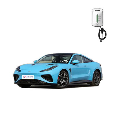 Pure Electric 2024 Nezha GT Sport Car 600 km Reichweite 2 Türen und 620N.m Maximaldrehmoment
