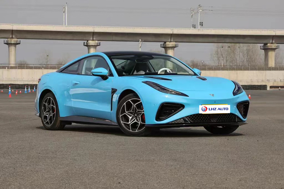 Pure Electric 2024 Nezha GT Sport Car 600 km Reichweite 2 Türen und 620N.m Maximaldrehmoment