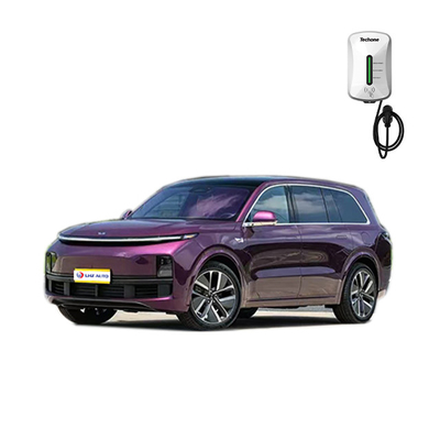 Silber Li Xiang L9 MAX 7 Sitzplätze AWD Drive Elektro-SUV-Auto mit Multi-Link-Frontfederung